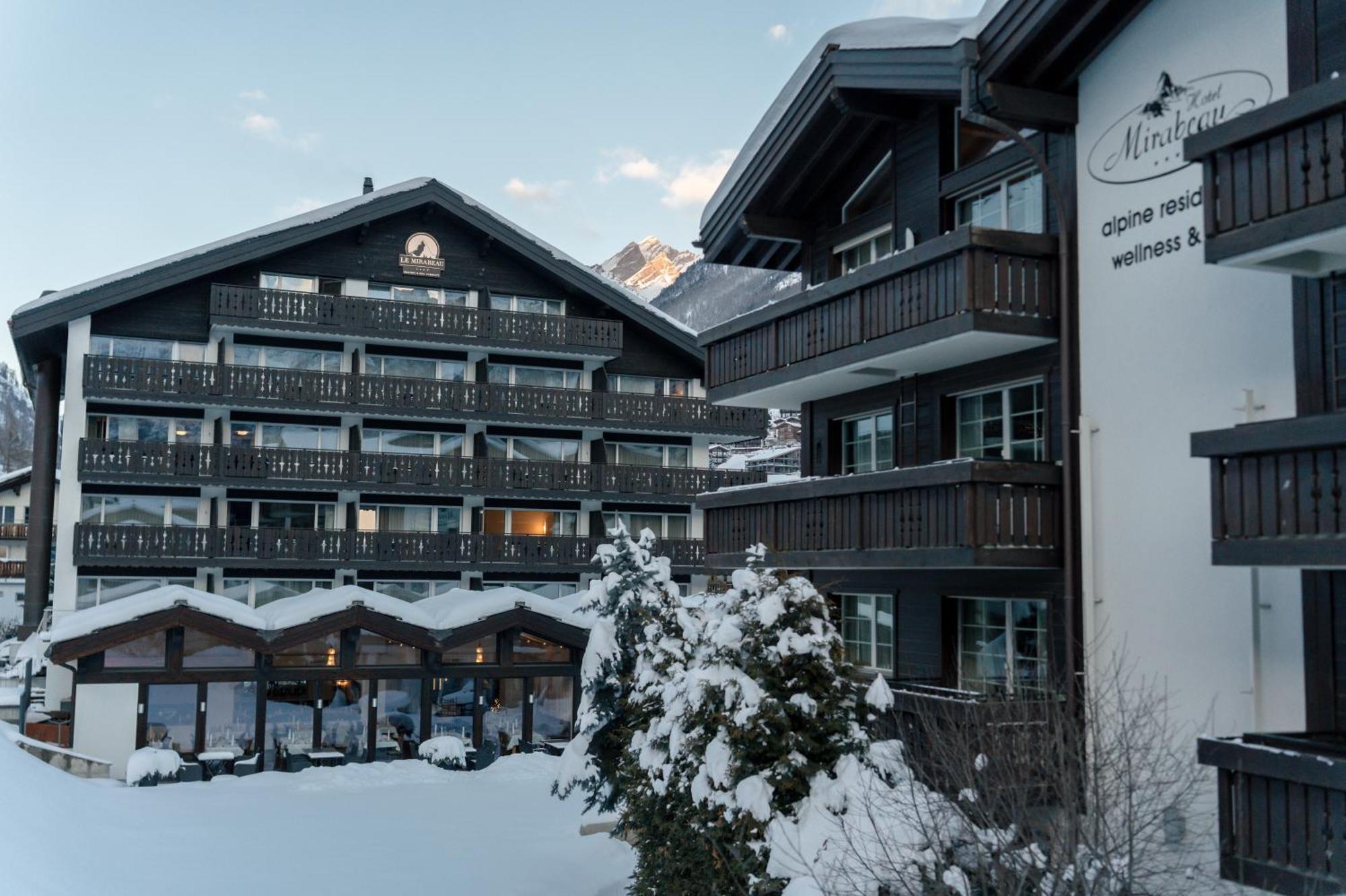 Le Mirabeau Resort & Spa Zermatt Exteriör bild